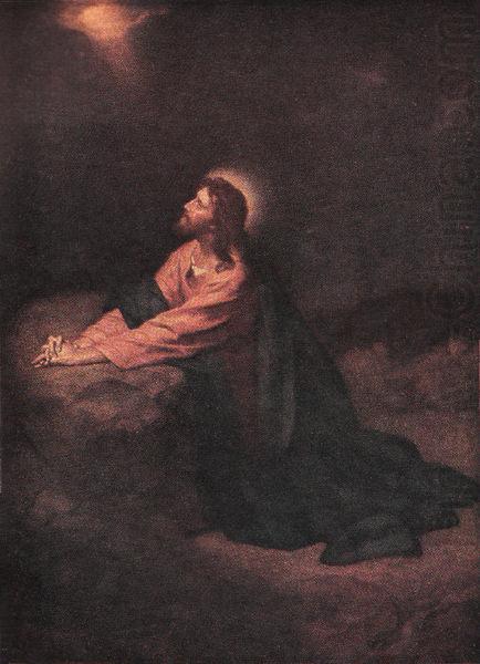 Christ in Gethsemane, Ludwig von Hofmann